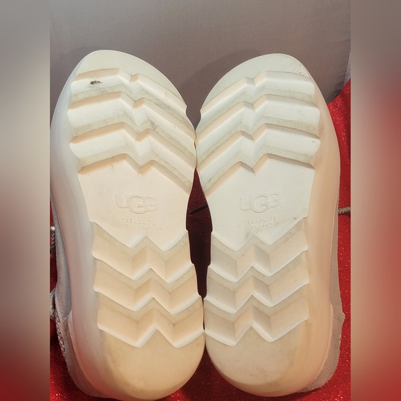 UGG Marlin Mega Lace Greyhound Platform Sneakers Size 7 US - Picture 8 of 12